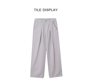 straight casual pants