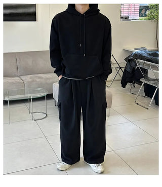 hooded sweat suit