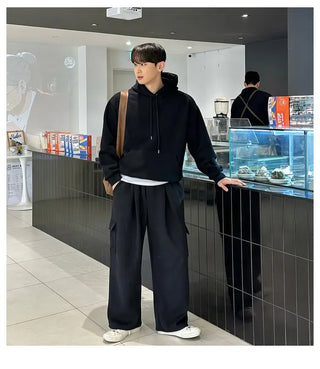 hooded sweat suit