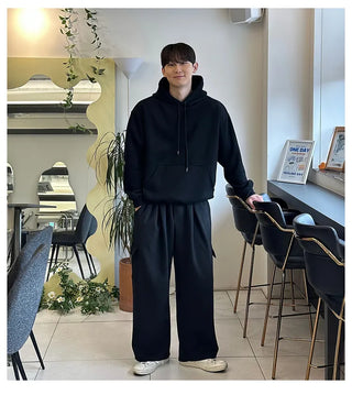 hooded sweat suit