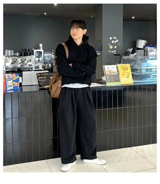 hooded sweat suit