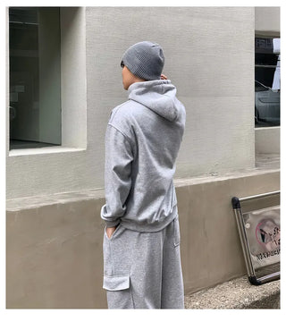 hooded sweat suit