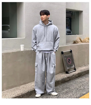 hooded sweat suit