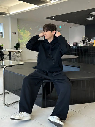 hooded sweat suit