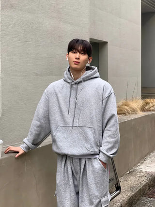 hooded sweat suit