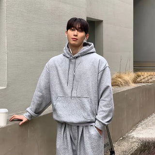 hooded sweat suit