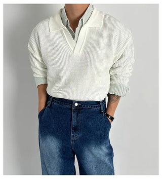 gray polo shirt