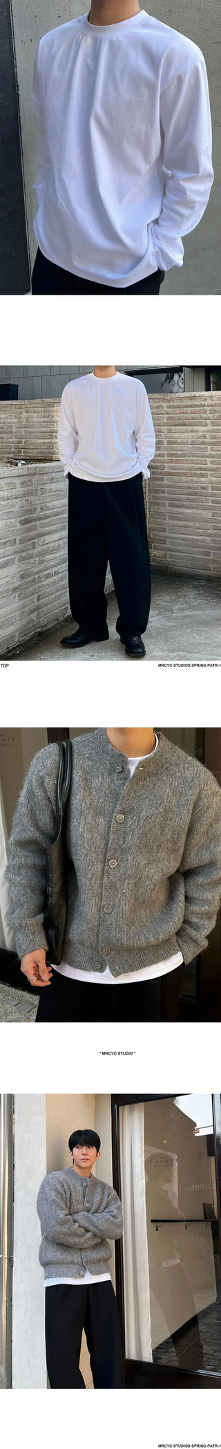 solid long-sleeve shirt