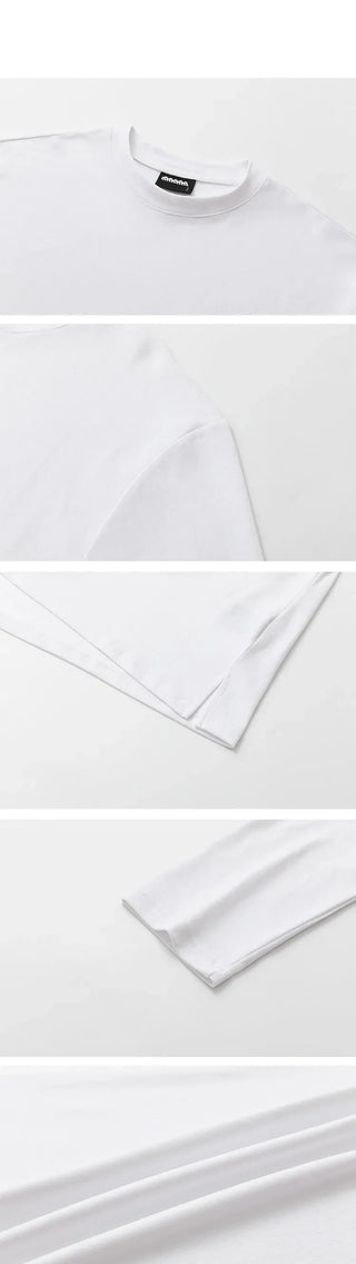 solid long-sleeve shirt