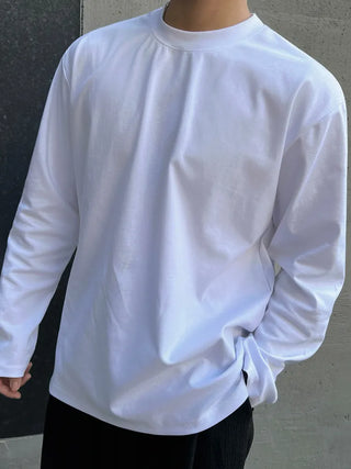 solid long-sleeve shirt