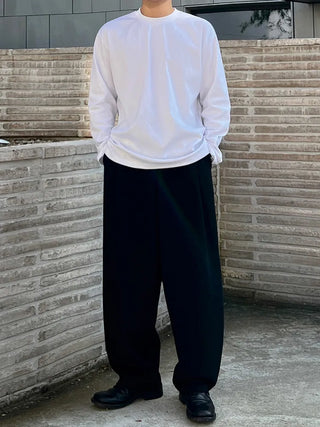 solid long-sleeve shirt