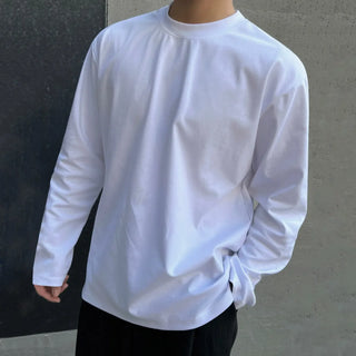solid long-sleeve shirt