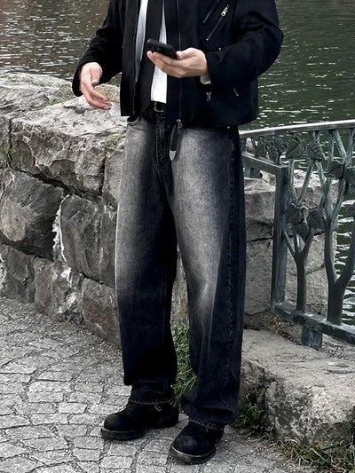 washed jeans