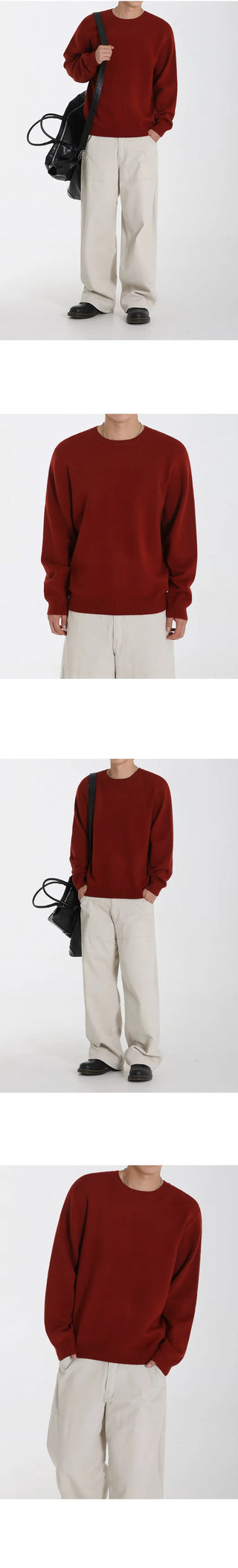 round neck sweater