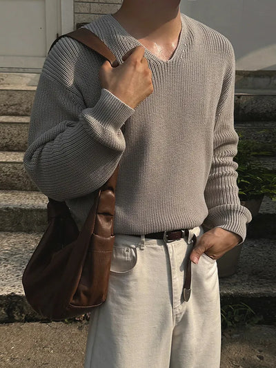 v-neck sweater