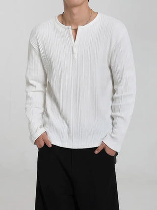henry collar shirt