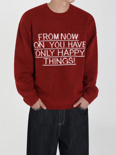 letter pullover