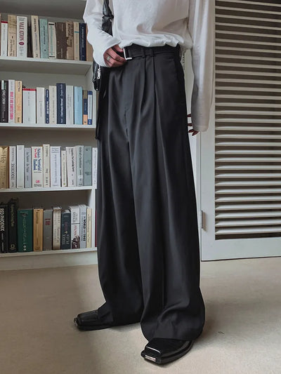 straight suit pants