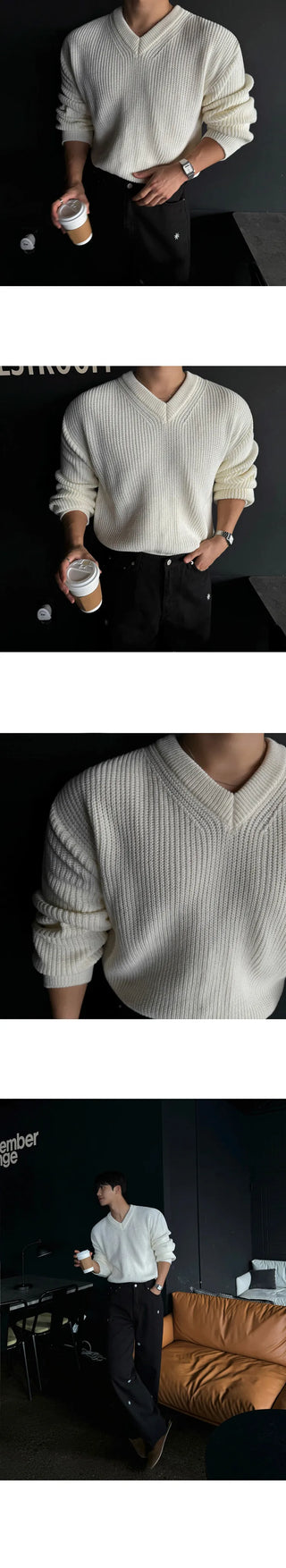 v-neck sweater
