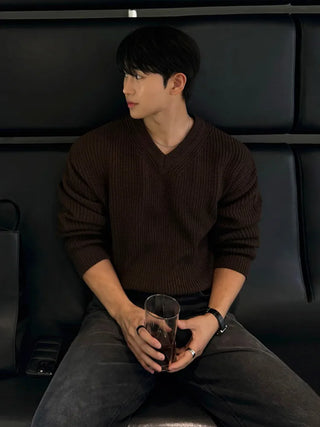 v-neck sweater