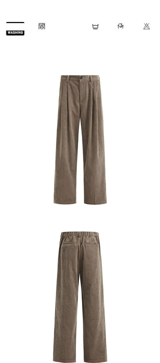 straight casual pants