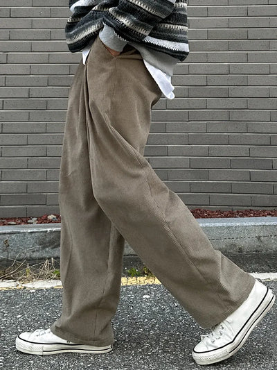 straight casual pants