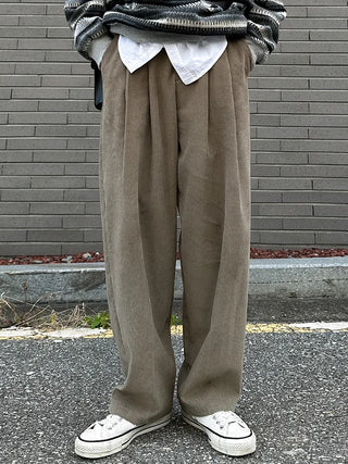 straight casual pants