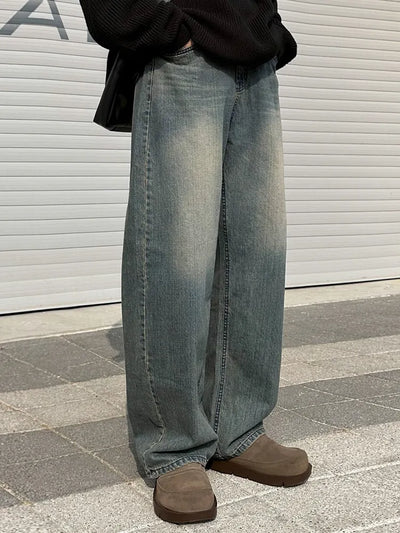 straight jeans