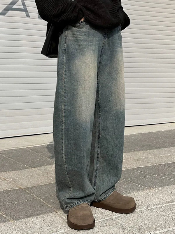 straight jeans