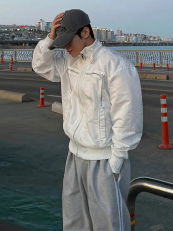 stand collar jacket