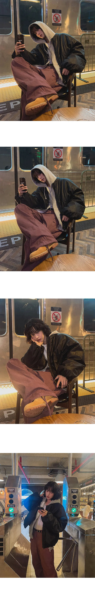 padded baseball jacket