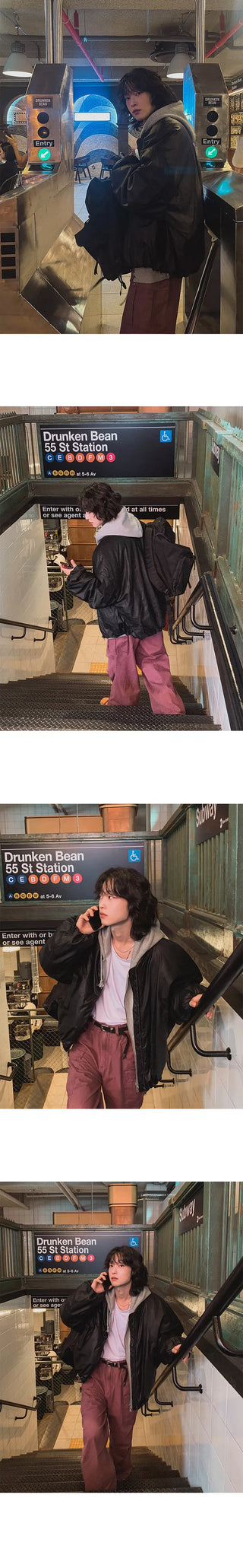 padded baseball jacket