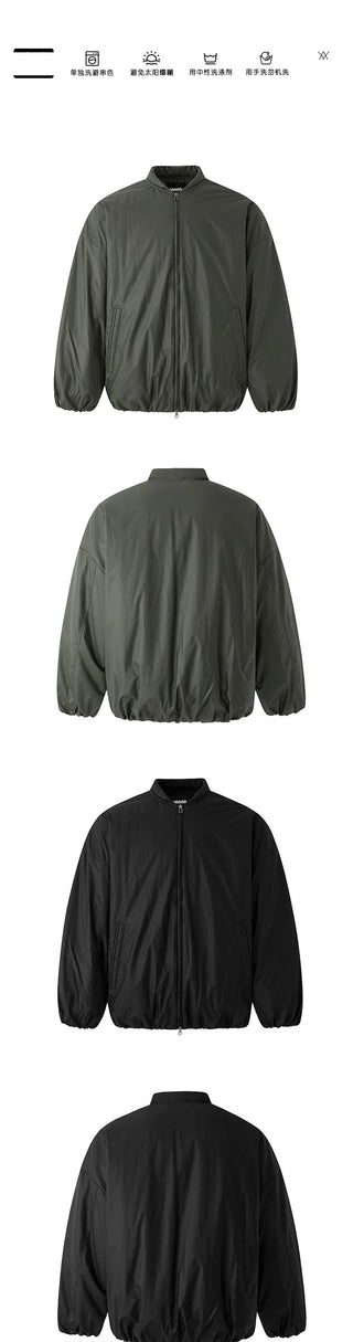 padded baseball jacket