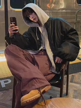 padded baseball jacket