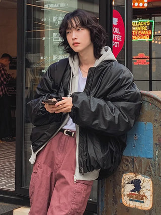 padded baseball jacket