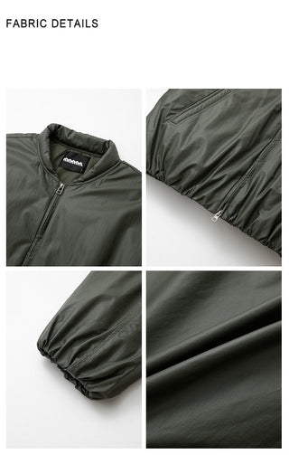 padded baseball jacket
