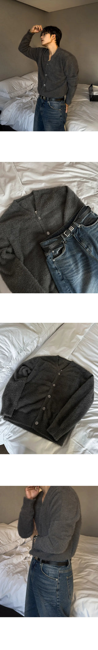 mohair cardigan