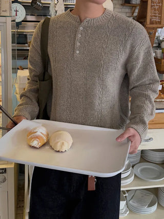 henry collar sweater