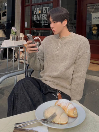 henry collar sweater