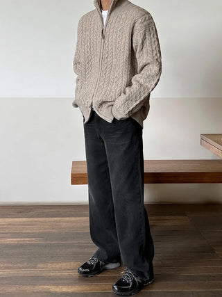 half turtleneck coat