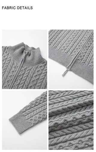 half turtleneck coat