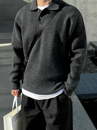 lapel pullover