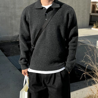 lapel pullover