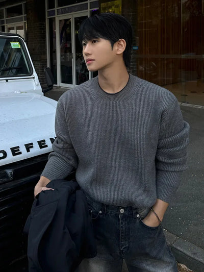 solid pullover