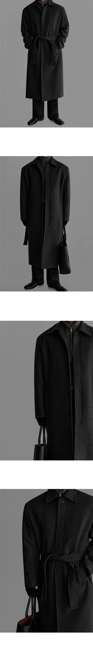 h-line wool coat