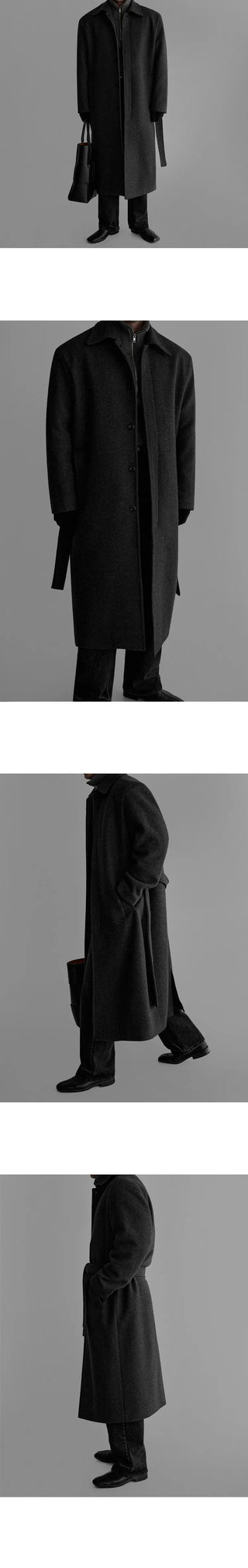 h-line wool coat