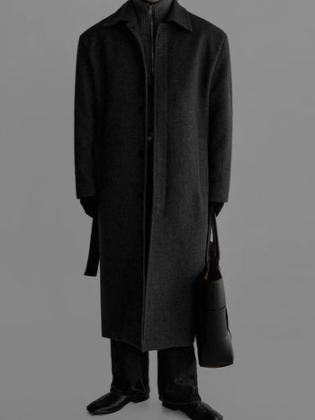 h-line wool coat