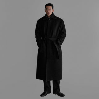 h-line wool coat