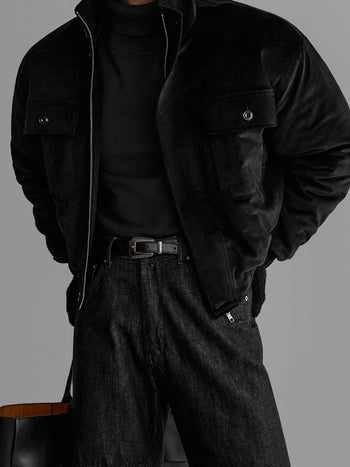 stand collar coat