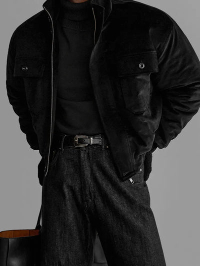 stand collar coat